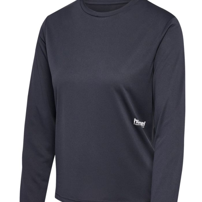Hummel Dame Trøjer Pulse Workout LS Tee Blå