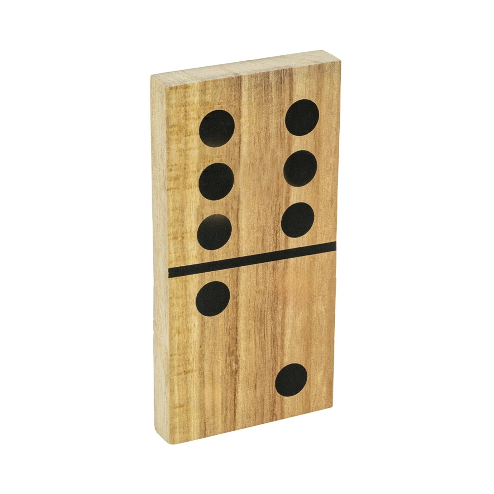 TP TOYS Holz grosses Dominospiel, bestehend aus 28 Steinen