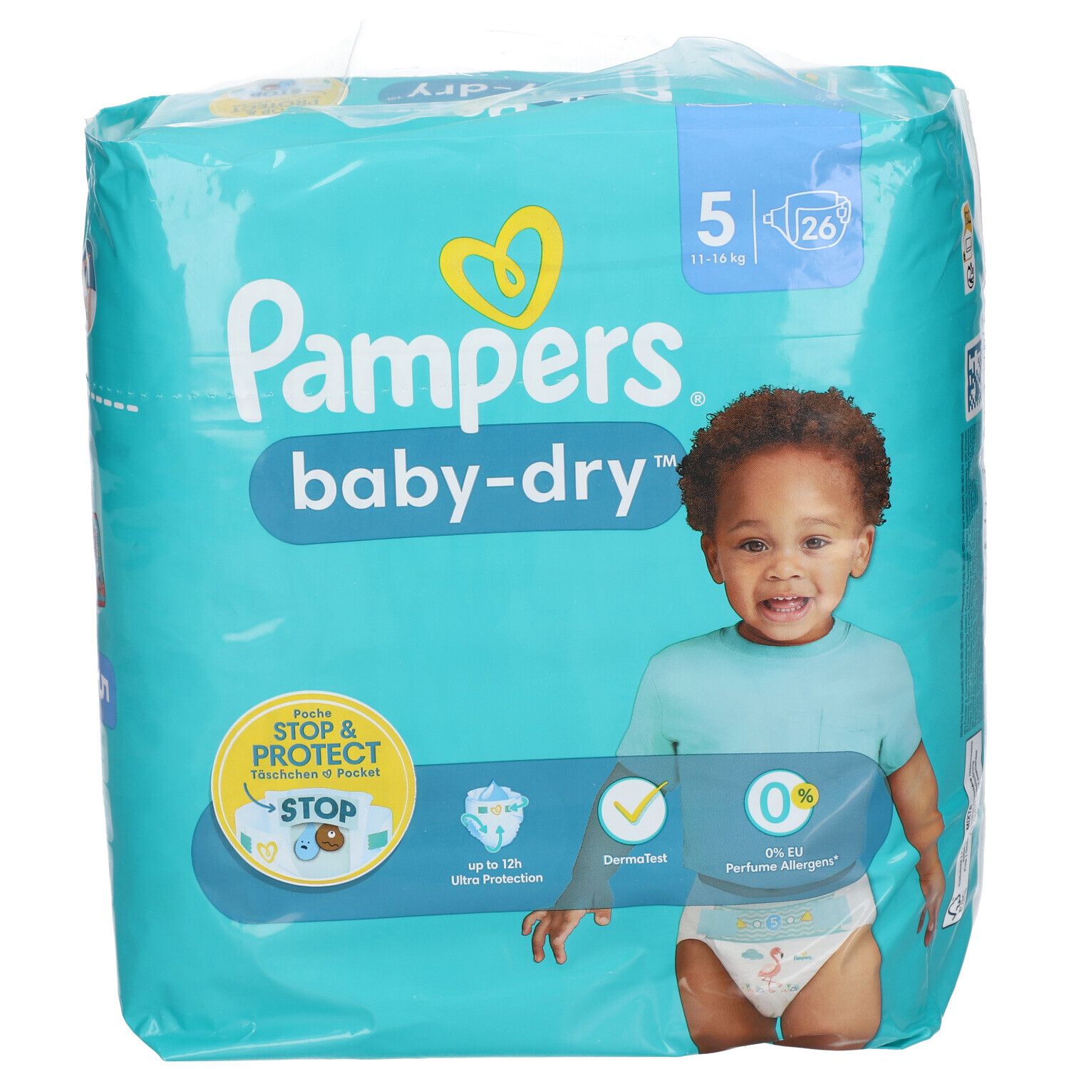 PAMPERS Baby Dry Gr.5 junior 11-16kg Singlep.