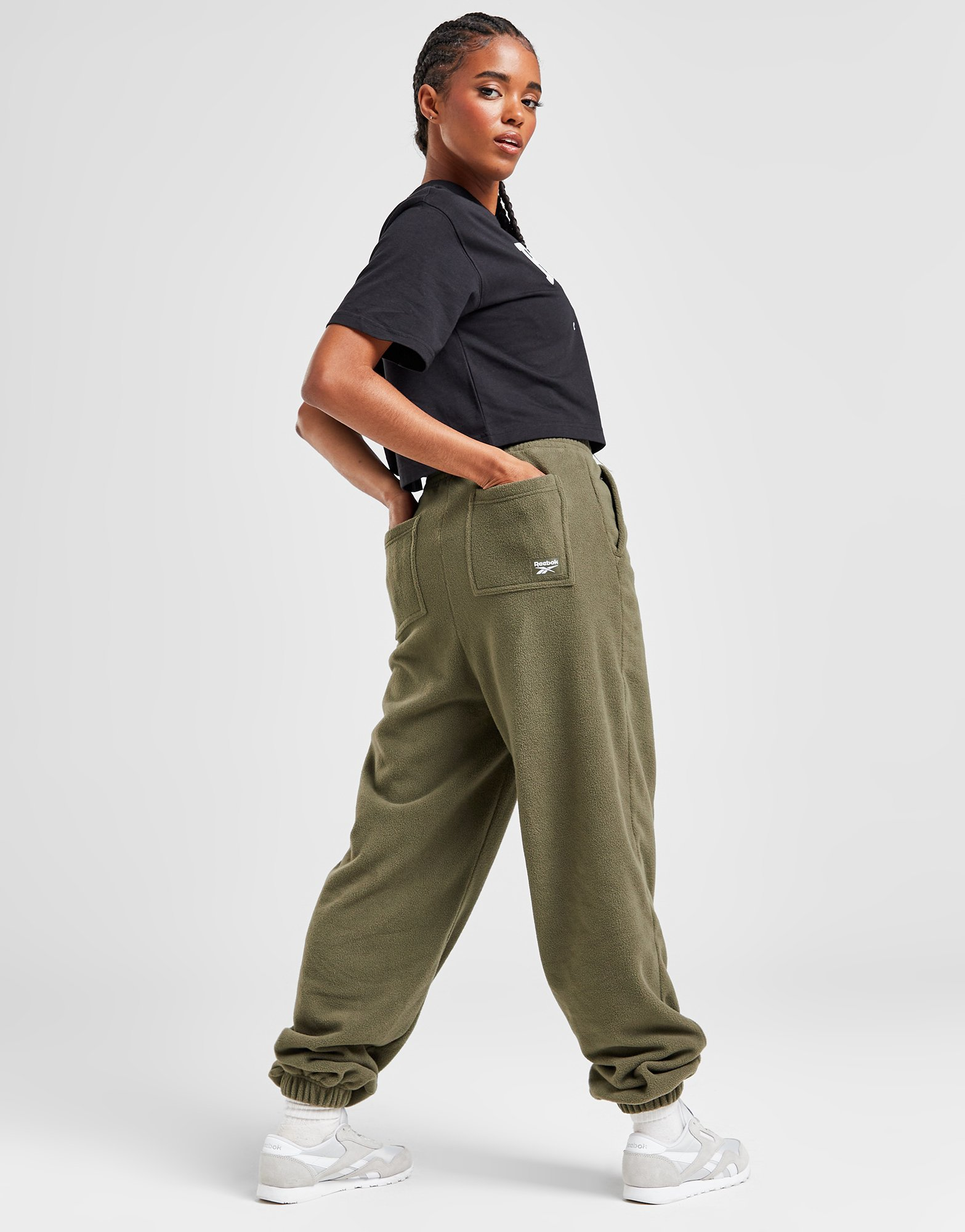 Reebok Pantalon de jogging Cargo Classic Femme