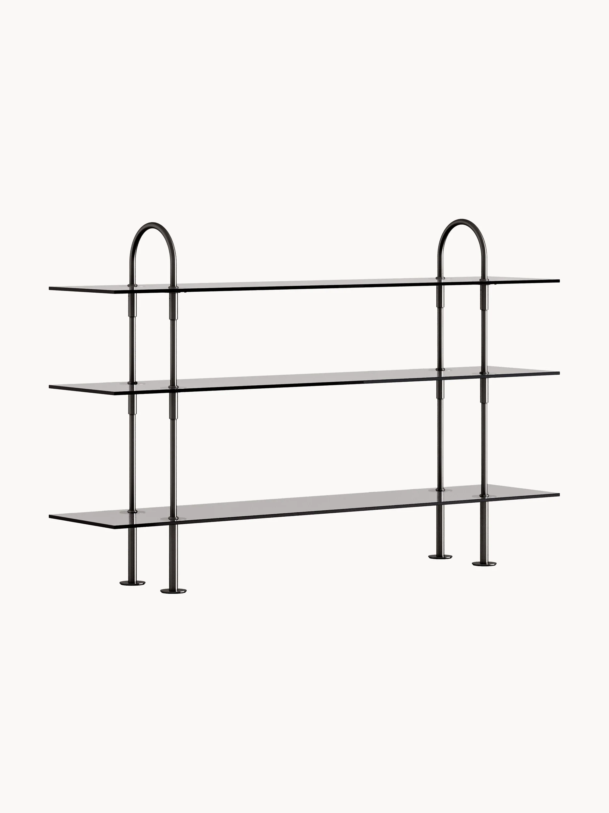 Wandrek Keen met glazen planken