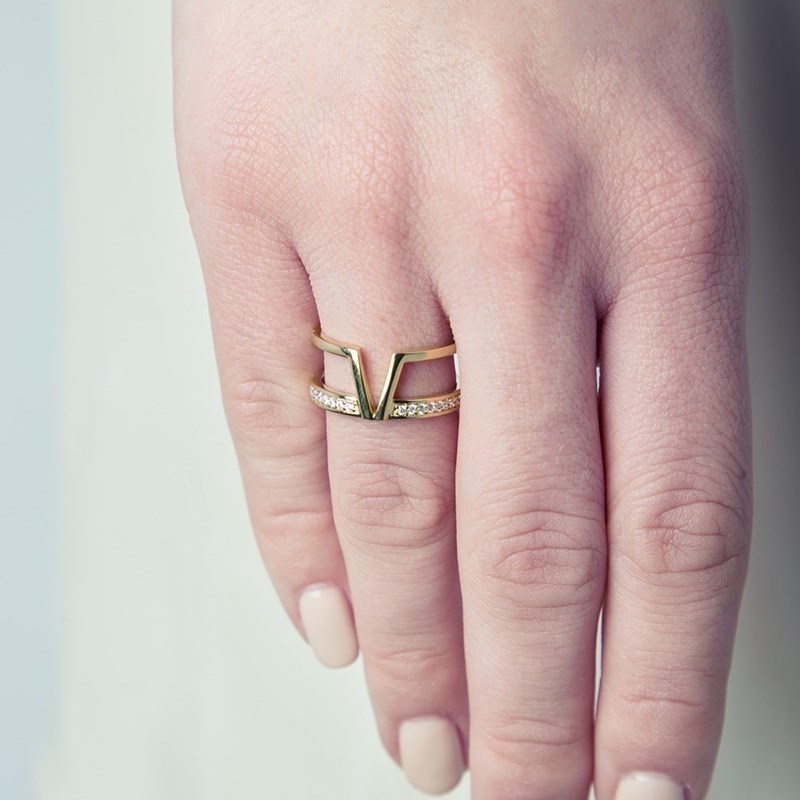 Bague en Plaqué Or