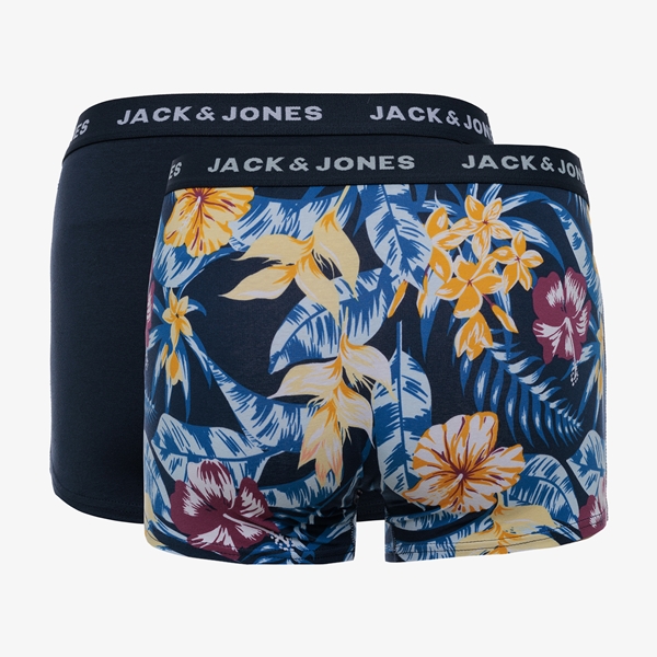 Jack & Jones 2-pack heren boxershorts bloemenprint