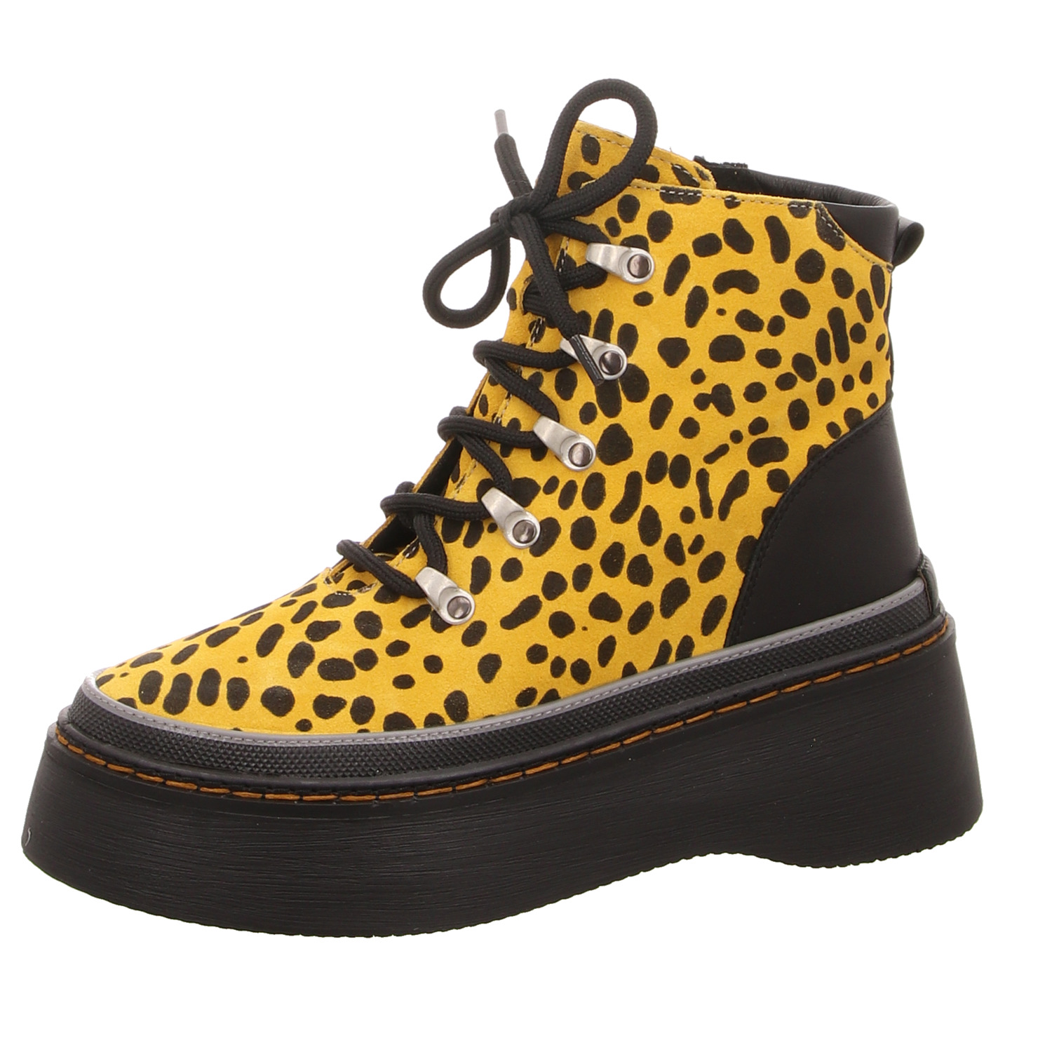 Gemini Schnürstiefel gelb/orange