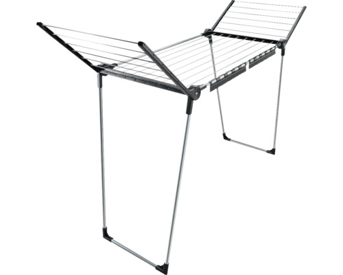 Leifheit Pegasus 150 Solid droogrek, 15 m drooglengte, zwart