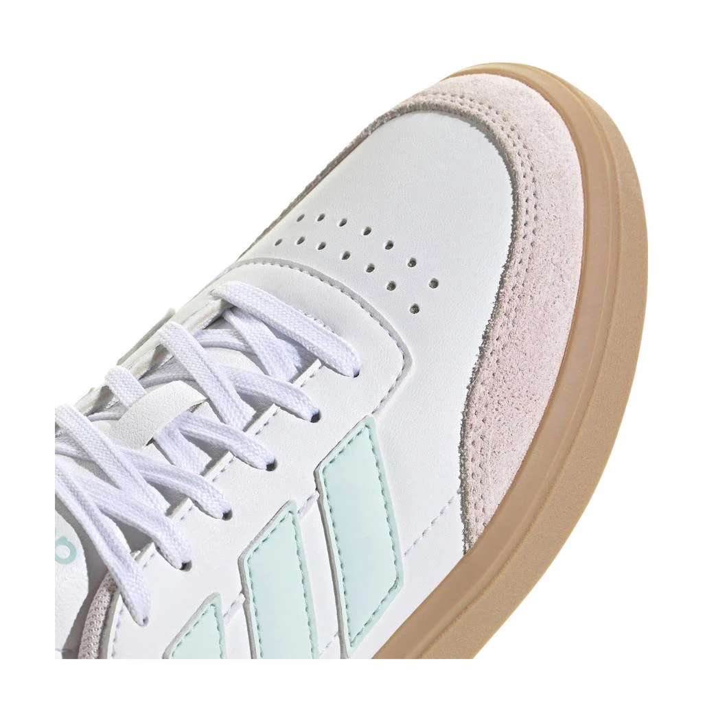 adidas Courtblocksneakers wit/lichroze/gum