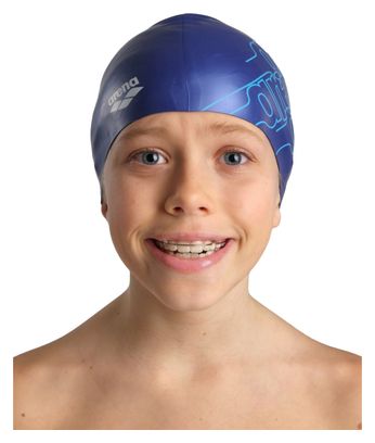 Bonnet de bain Arena Print Junior Multicolore