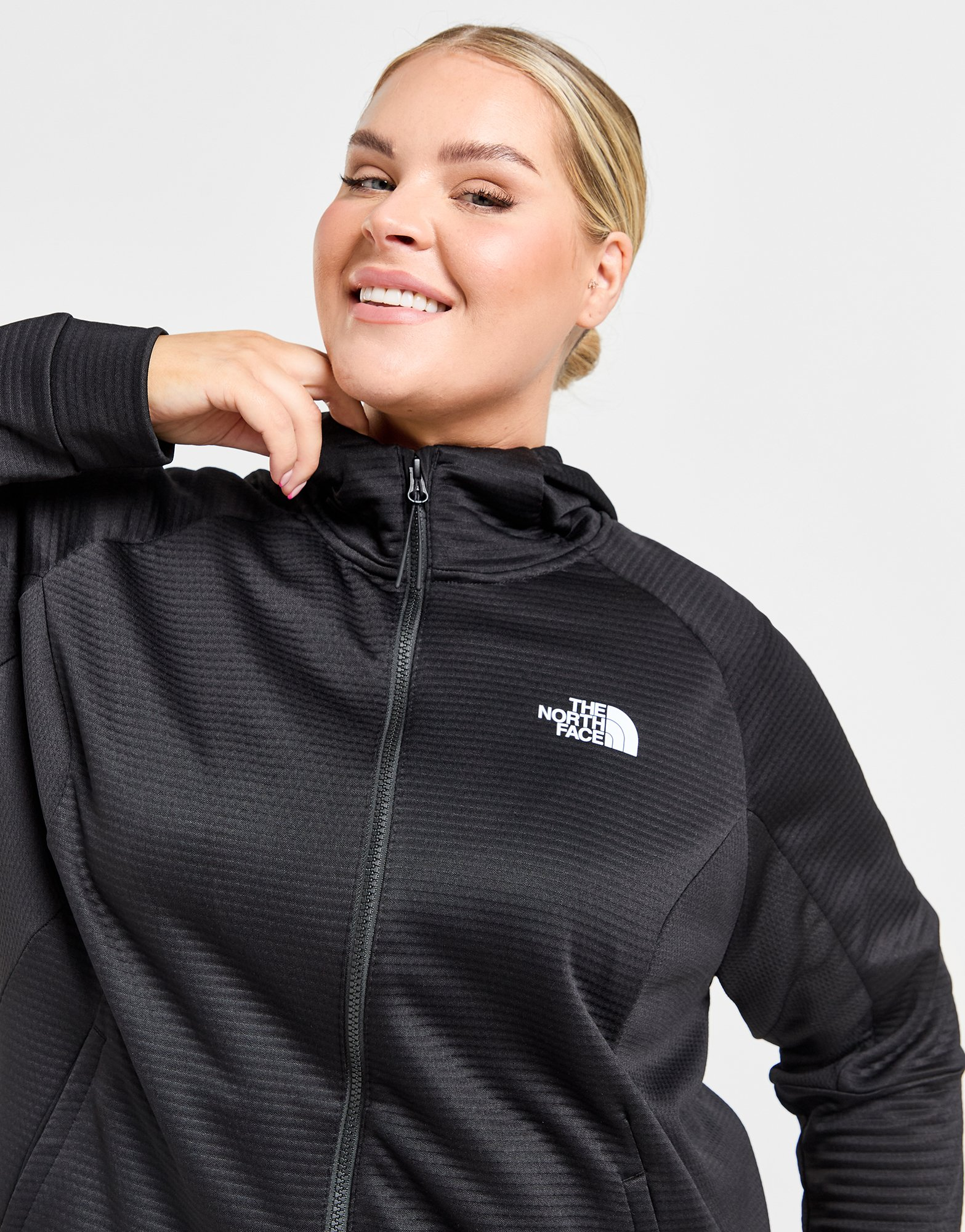 The North Face Sweat à Capuche Mountain Athletics Zippé Grande Taille Femme