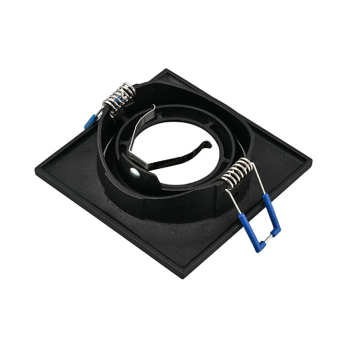 Braytron Fixation spot Tetra-E4 - Carré - Orientable noir