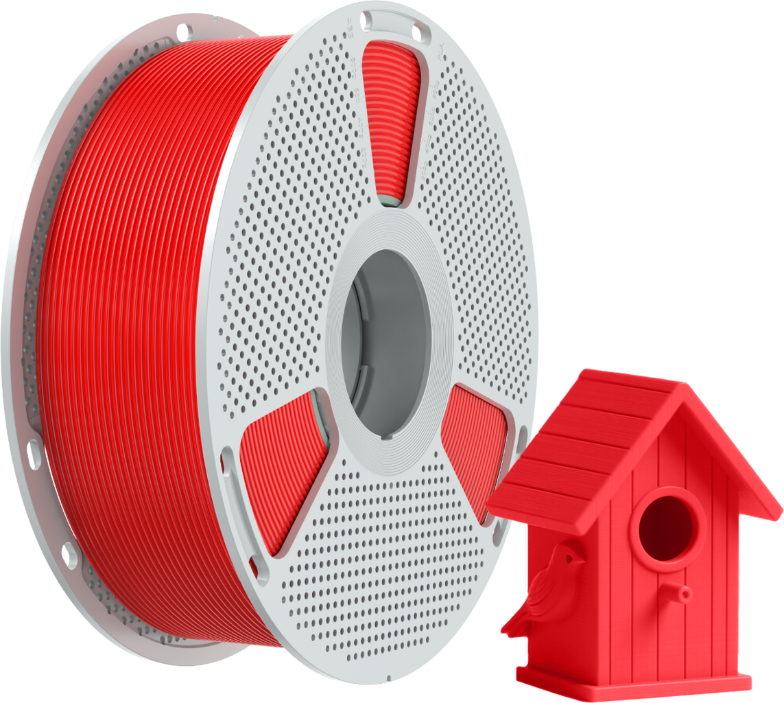 SUNLU  ASA Red, 1,75 mm / 1000 g    Leicht zu druckendes ASA Filament
