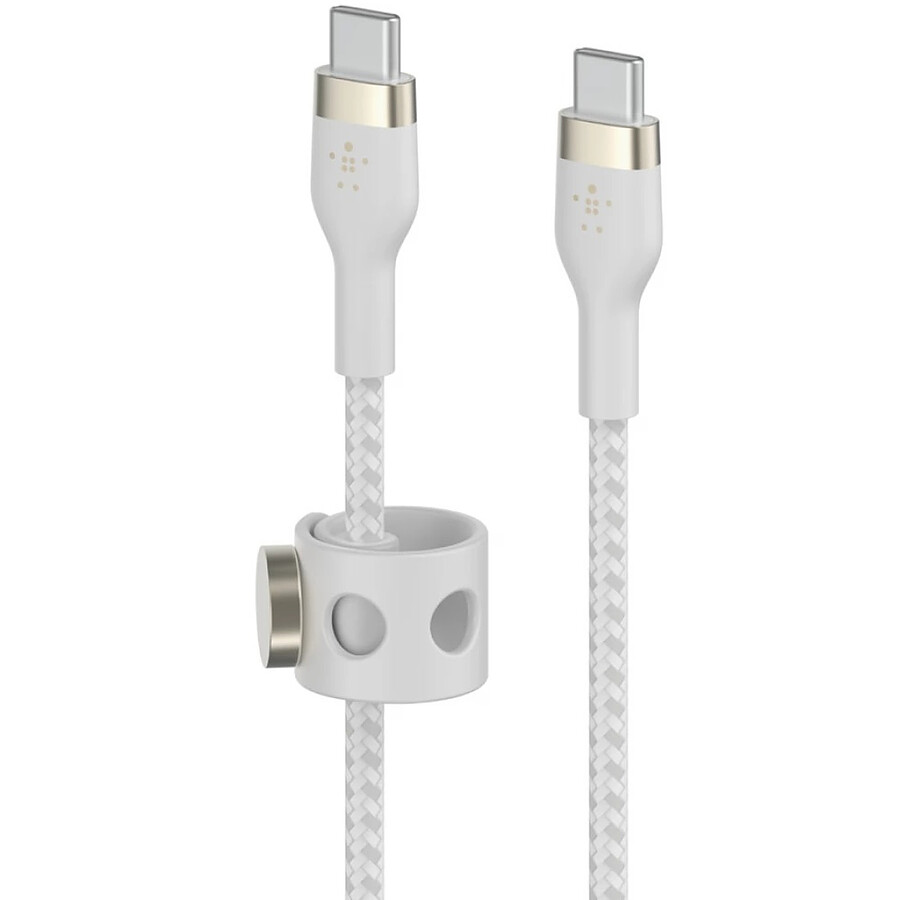 Belkin 2x Boost Charge Pro Flex Câbles silicone tressé USB-C vers USB-C - 1 m