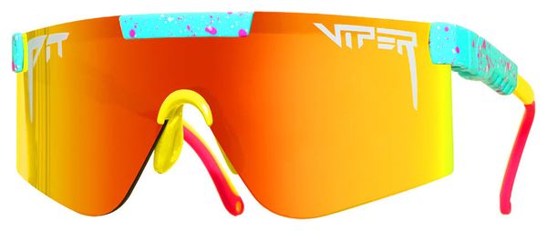 Paire de Lunettes Pit Viper The Playmate Polarized 2000s Bleu/Orange Polarisé