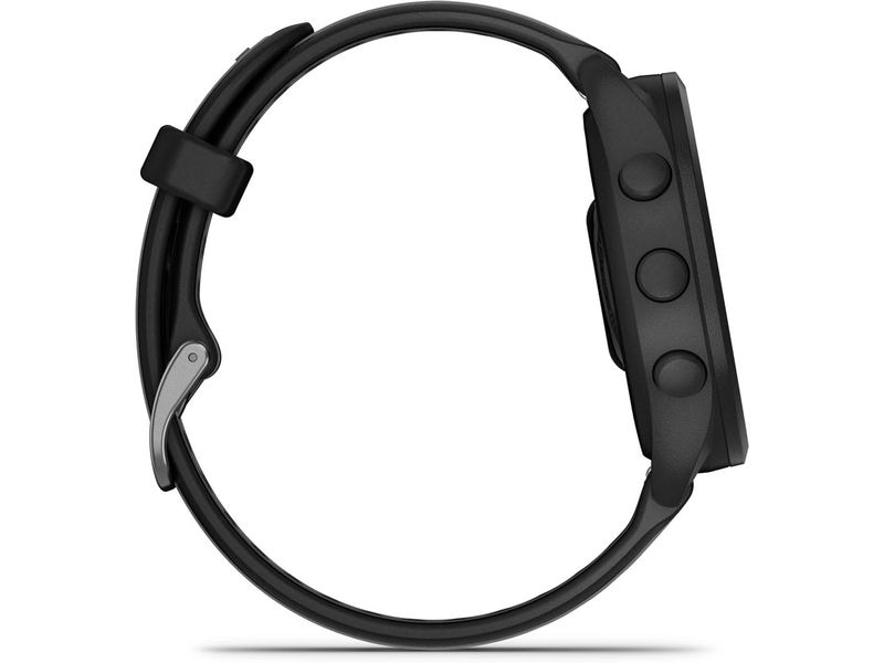 GARMIN Sportuhr Forerunner 165 Dunkelgrau/Schwarz Smarte Laufuhr