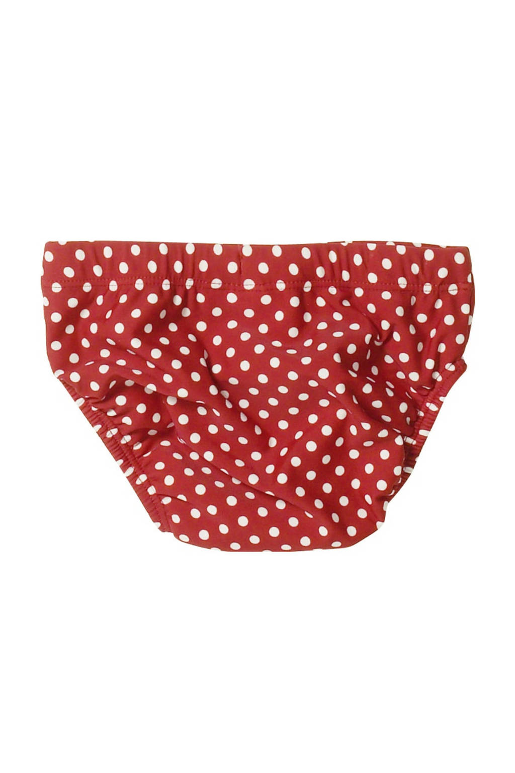 Leuke zwemluier, goede kwaliteit(wasbare) zwemluier rood/wit