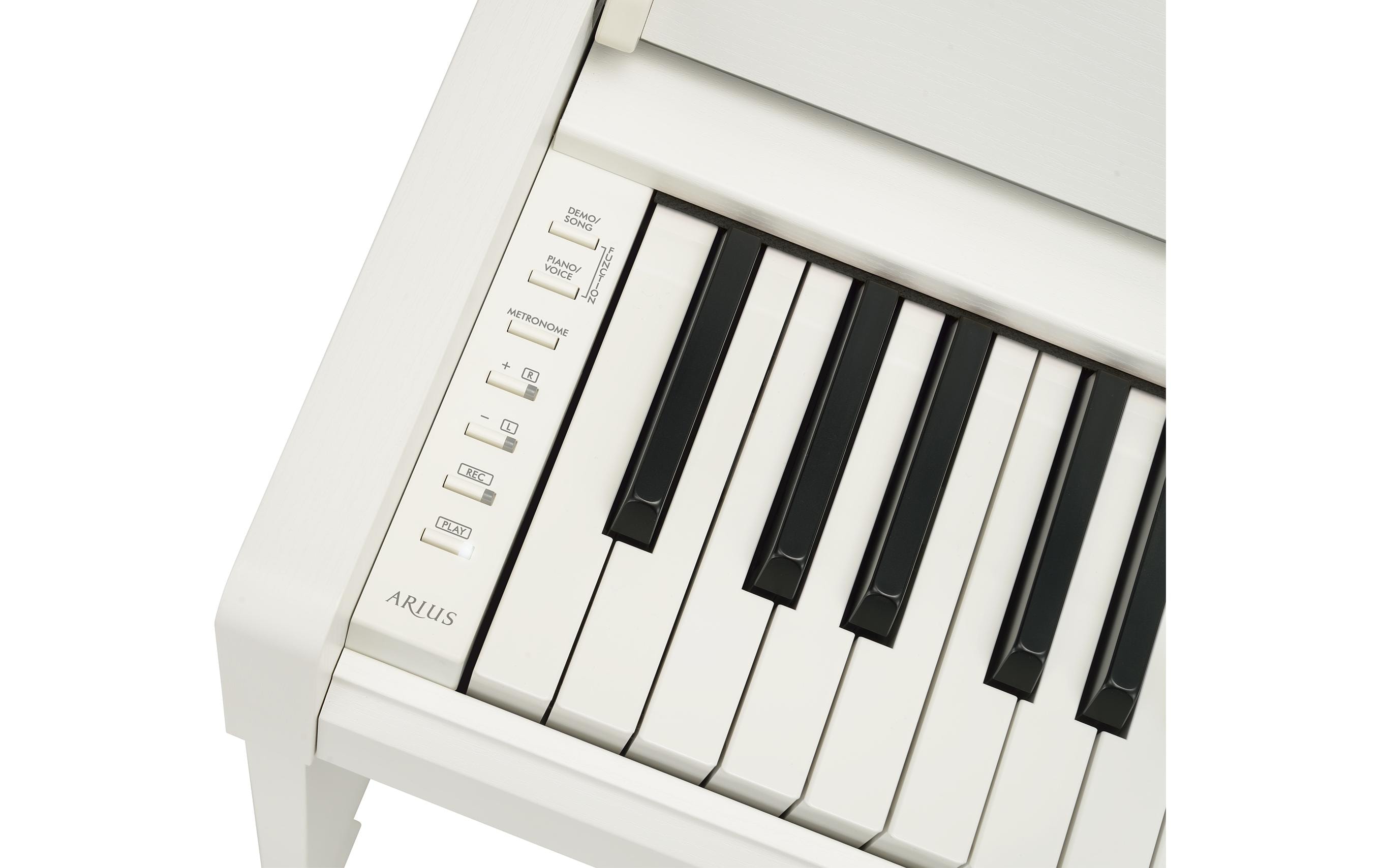 E-Piano Arius YDP-S35WH Weiss<br>E-Piano mit gewichtetem GHS-Keyboard mit 88 Tasten
