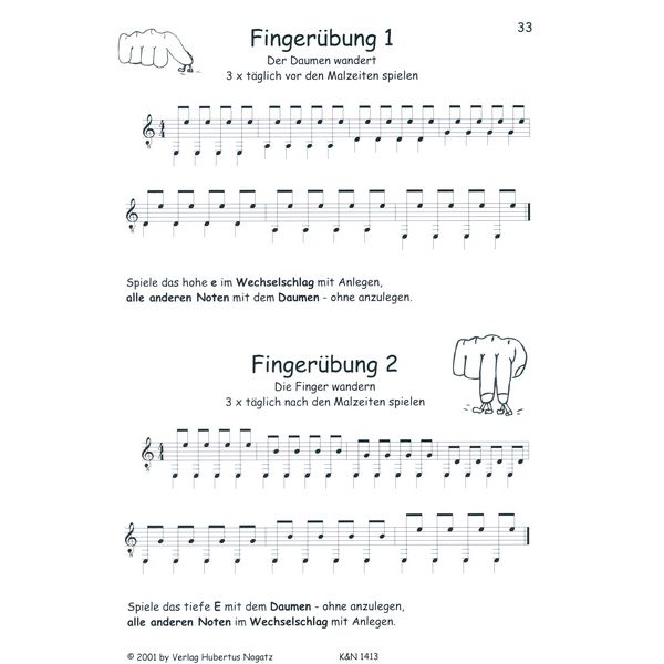 Verlag Hubertus Nogatz Gitarrenzauber Bd.1