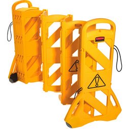 Barrière mobile portable