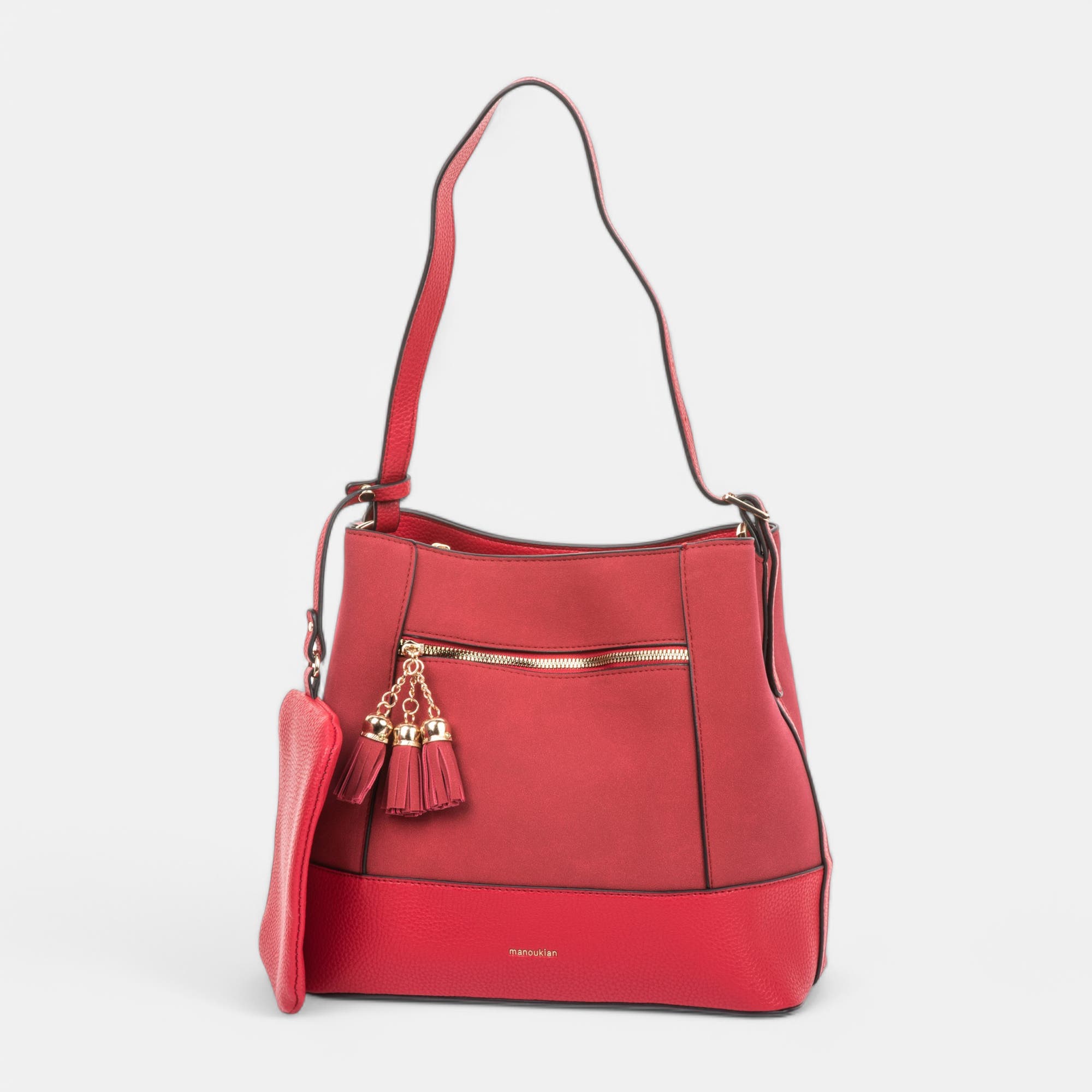 Sac de shopping rouge