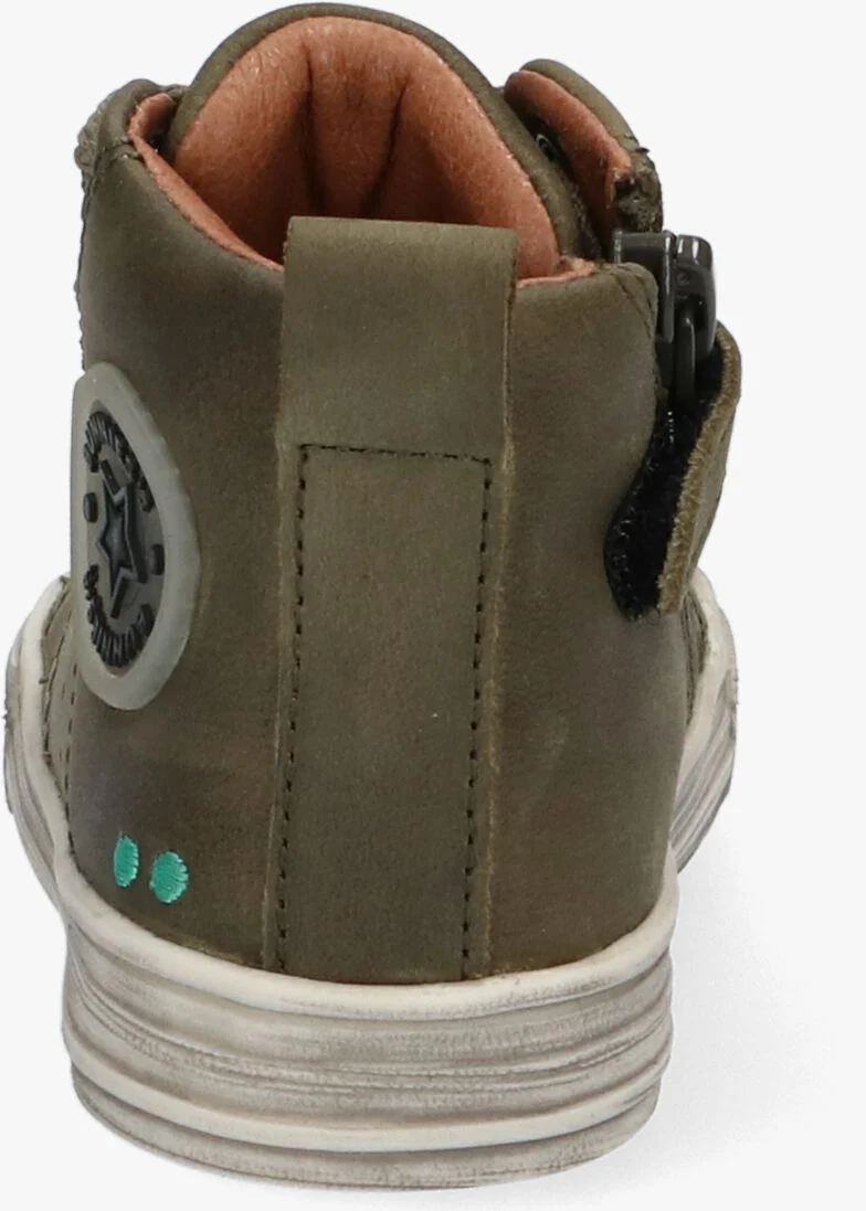 BUNNIESJR groene bunniesjr hoge sneaker frans ferm