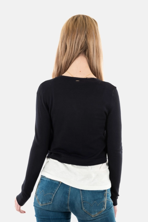 Gilets cardigans morgan 231-mzina marine
