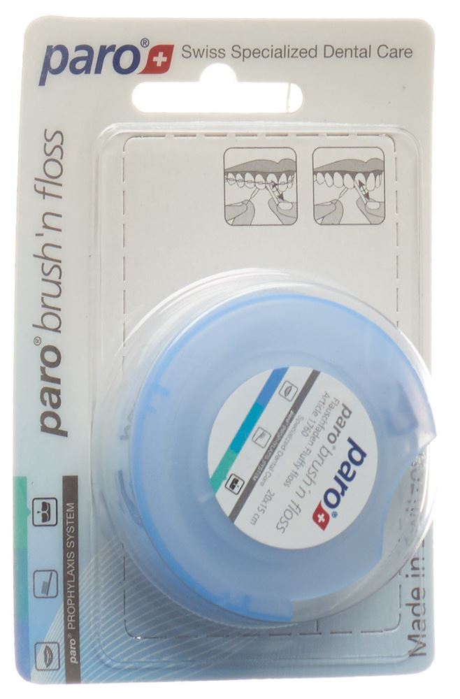 PARO Brush'n Floss Zahnseide 1 Stk