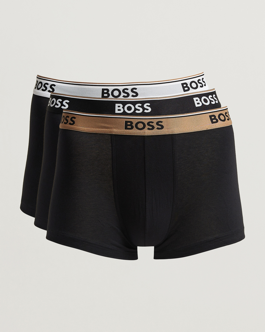 BOSS BLACK 3-Pack Trunk Black