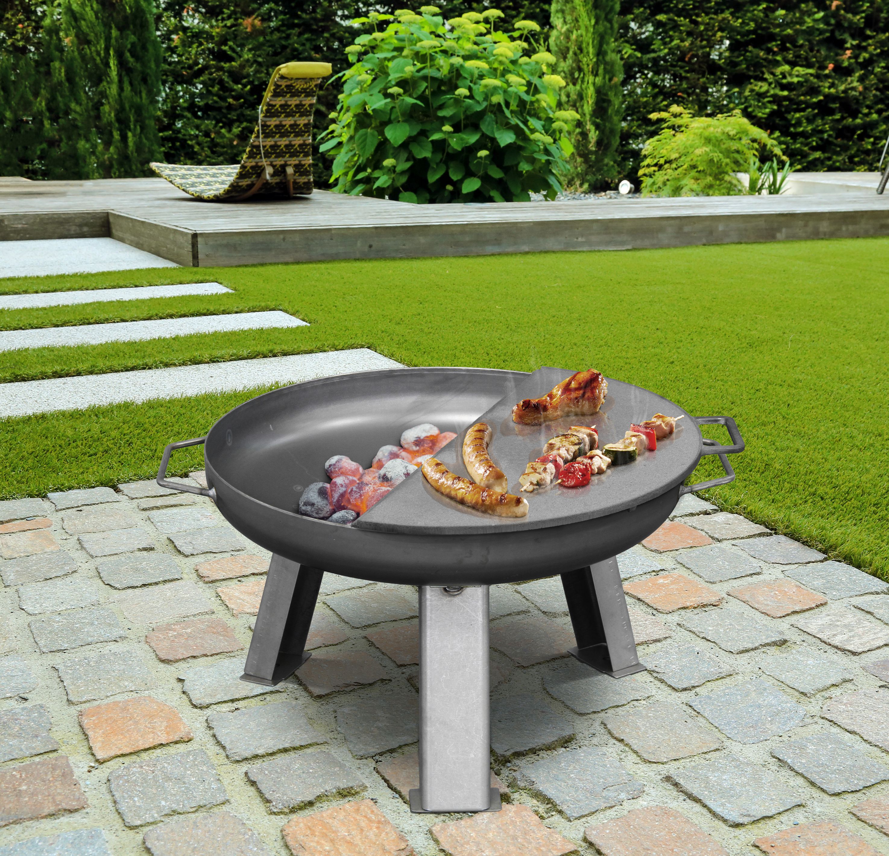 BUSCHBECK Guss-Grillplatte für 55-er Schale