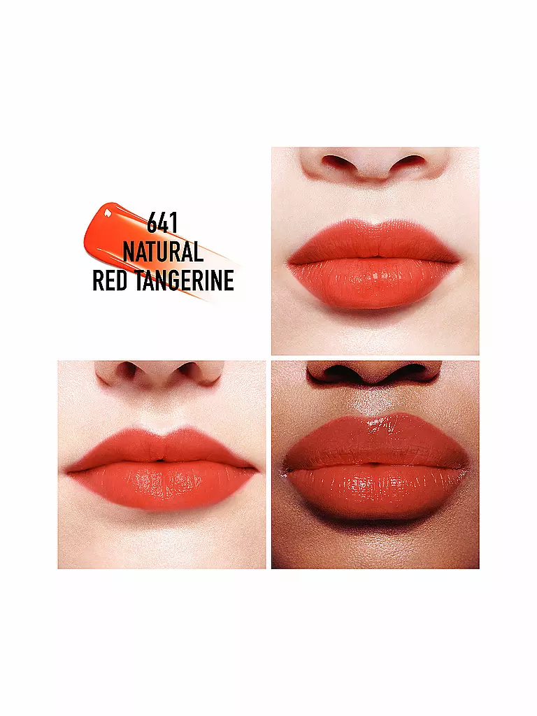 DIOR Lipgloss - Dior Addict Lip Tint ( 641 Natural Red Tangerine ) rot