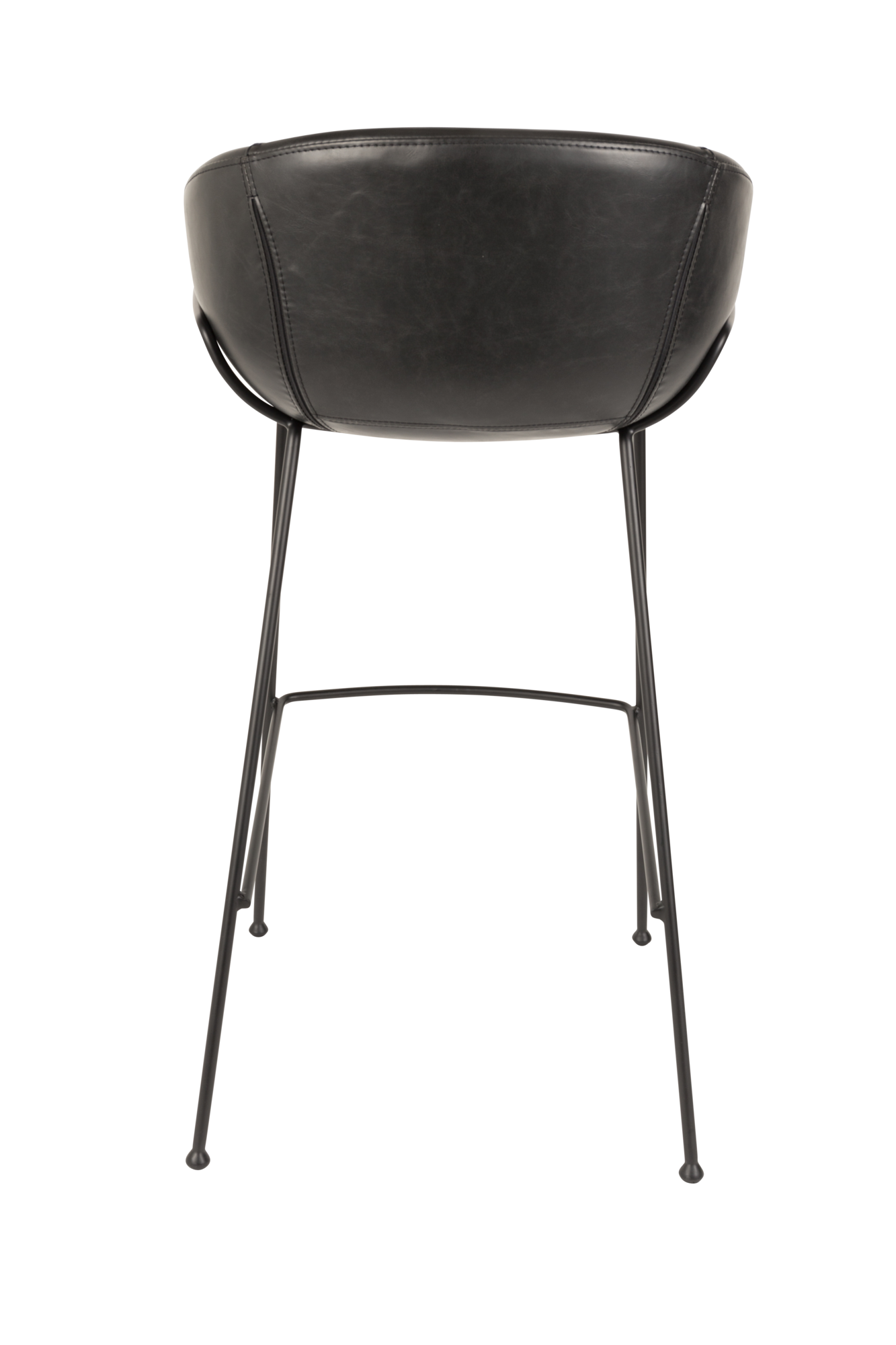 Barkruk Feston (zithoogte 76 cm) zwart - set van 2