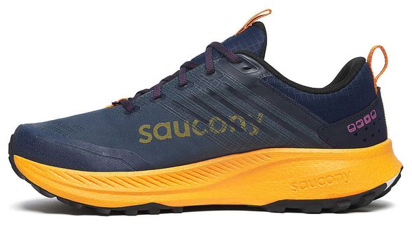Saucony Ride TR2 GTX Bleu Orange Homme