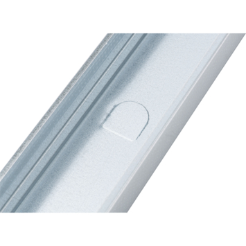 GAMMA metalen metalstud vloer-/plafondprofiel ligger 250 cm 75 mm