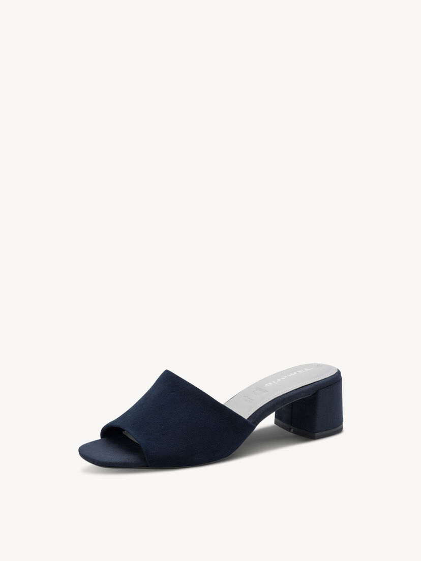 Leren Slipper - blauw