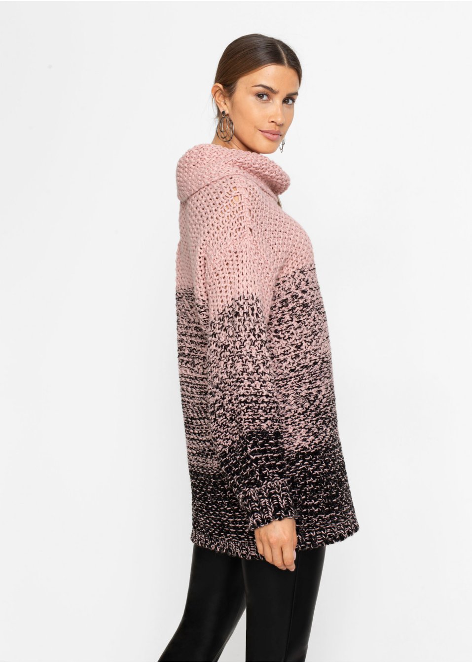 Pull à dégradé de couleurs