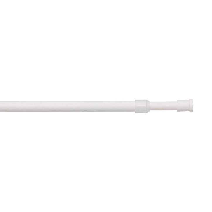 Kit barre de rideau GoodHome 70/100 Blanc mat Konera