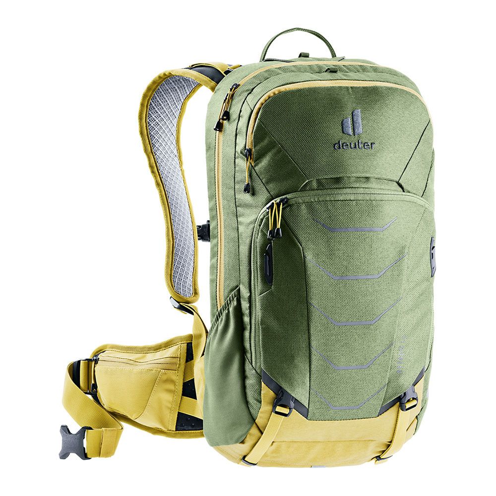 Deuter ATTACK 16L - Sac À dos khaki/turmeric