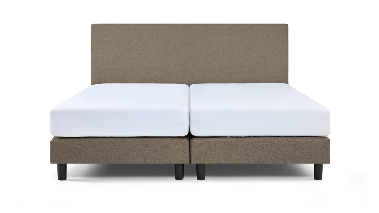 Box Ambra met Easy Pocket 300 matras taupe