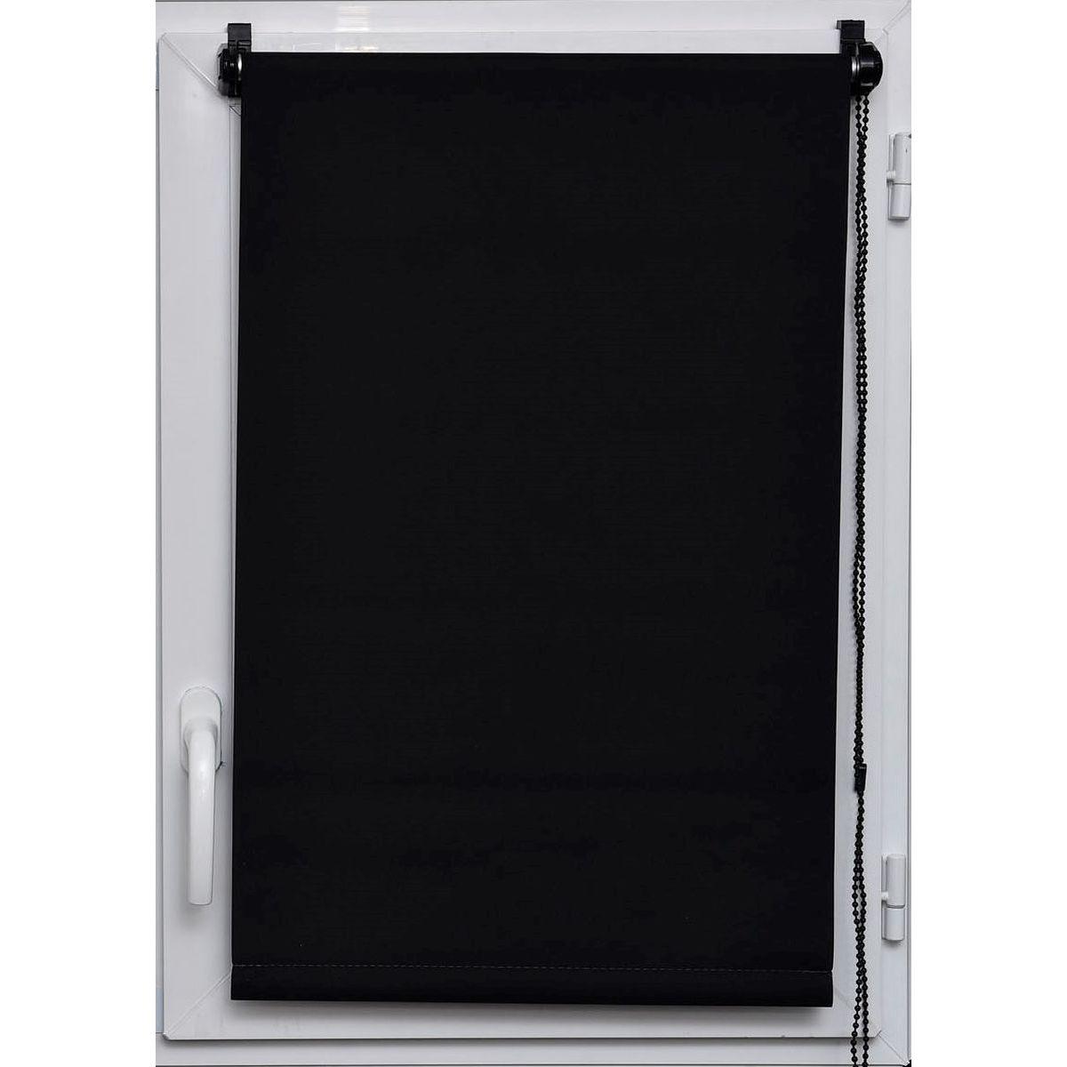 STORE ENROULEUR OCCULTANT 90X180CM NOIR