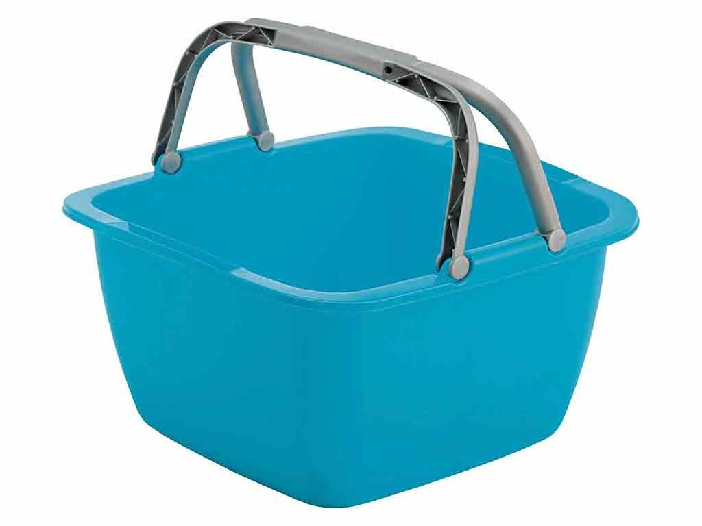 Bo-Camp 18,5 liter afwasbak met hengsel - Blue