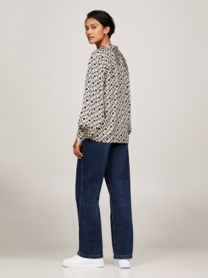 Blusa TH Monogram Relaxed Fit