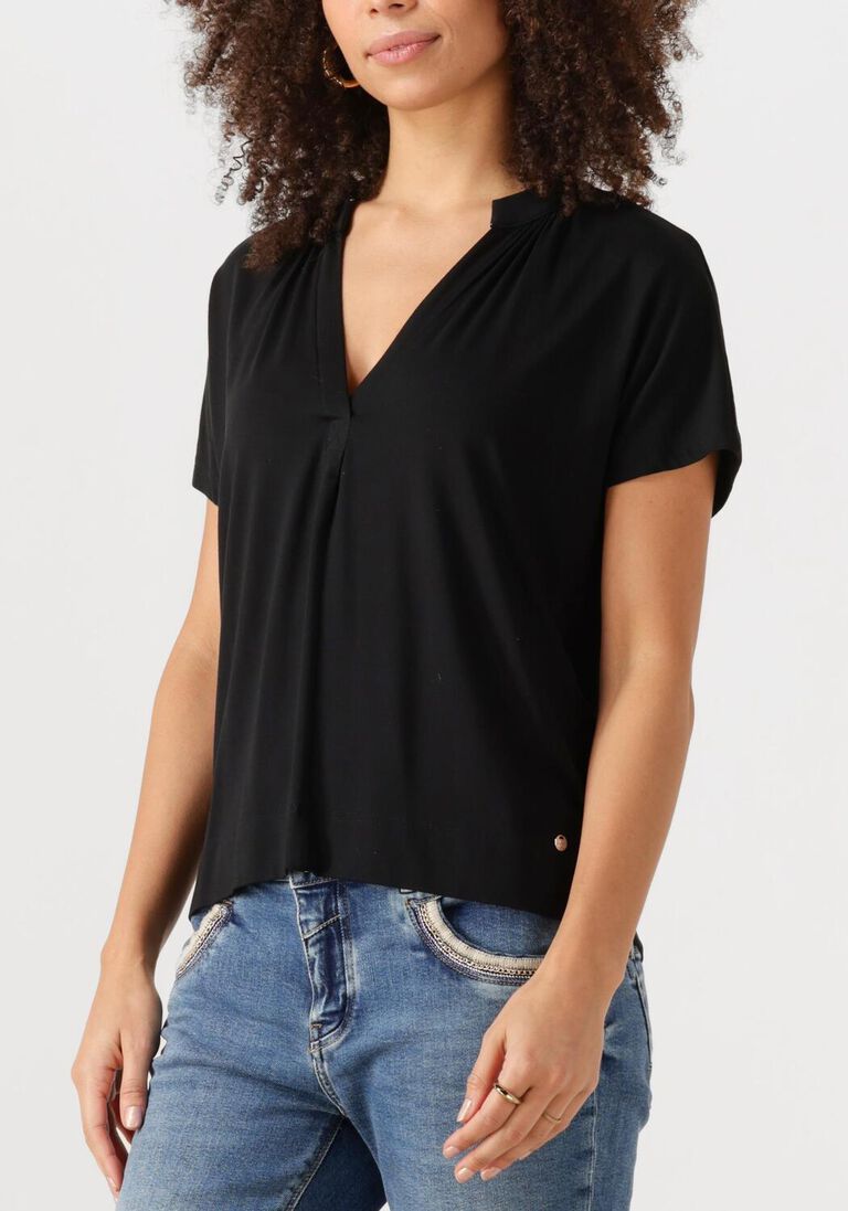zwarte mos mosh top shira tee