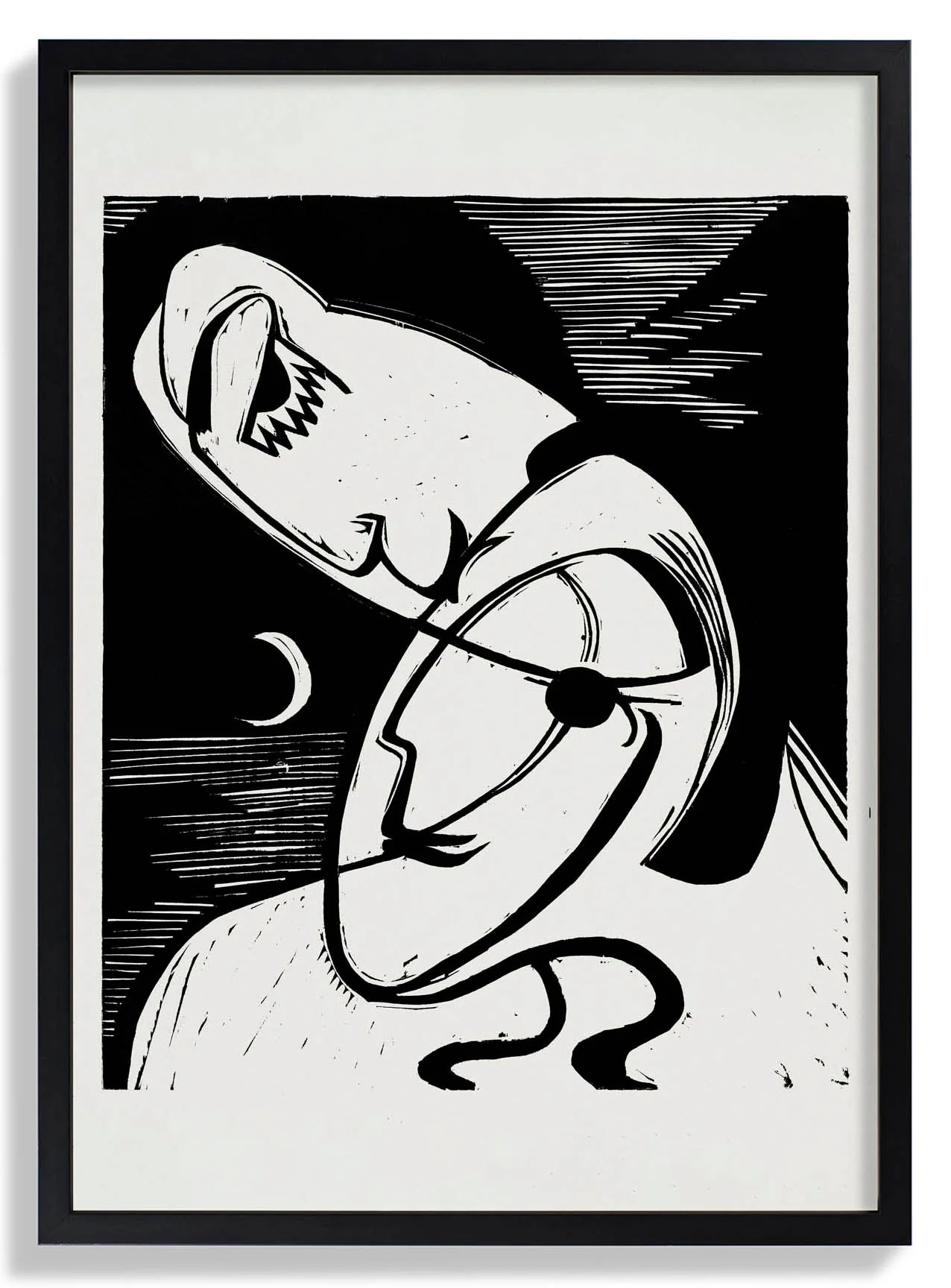 Der Kuss von Ernst Kirchner