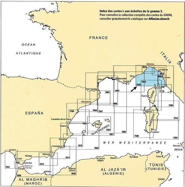 EPSHOM - 7229L DE NICE A PIOMBINO