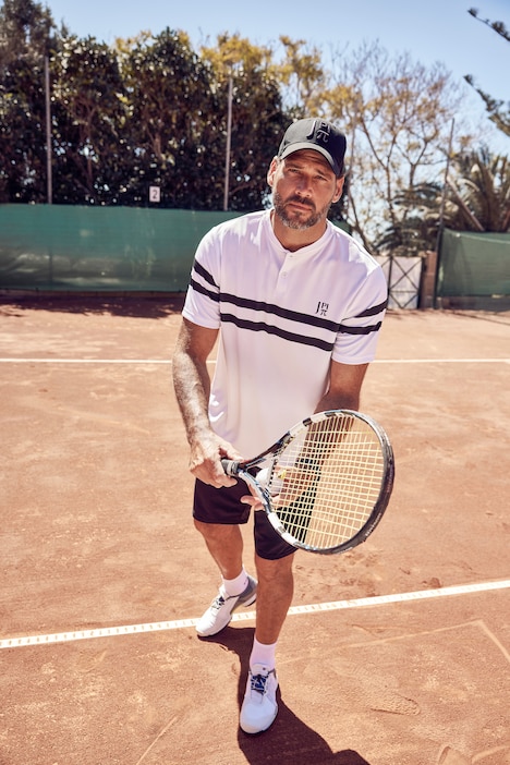 JAY-PI Henley, Tennis, Halbarm