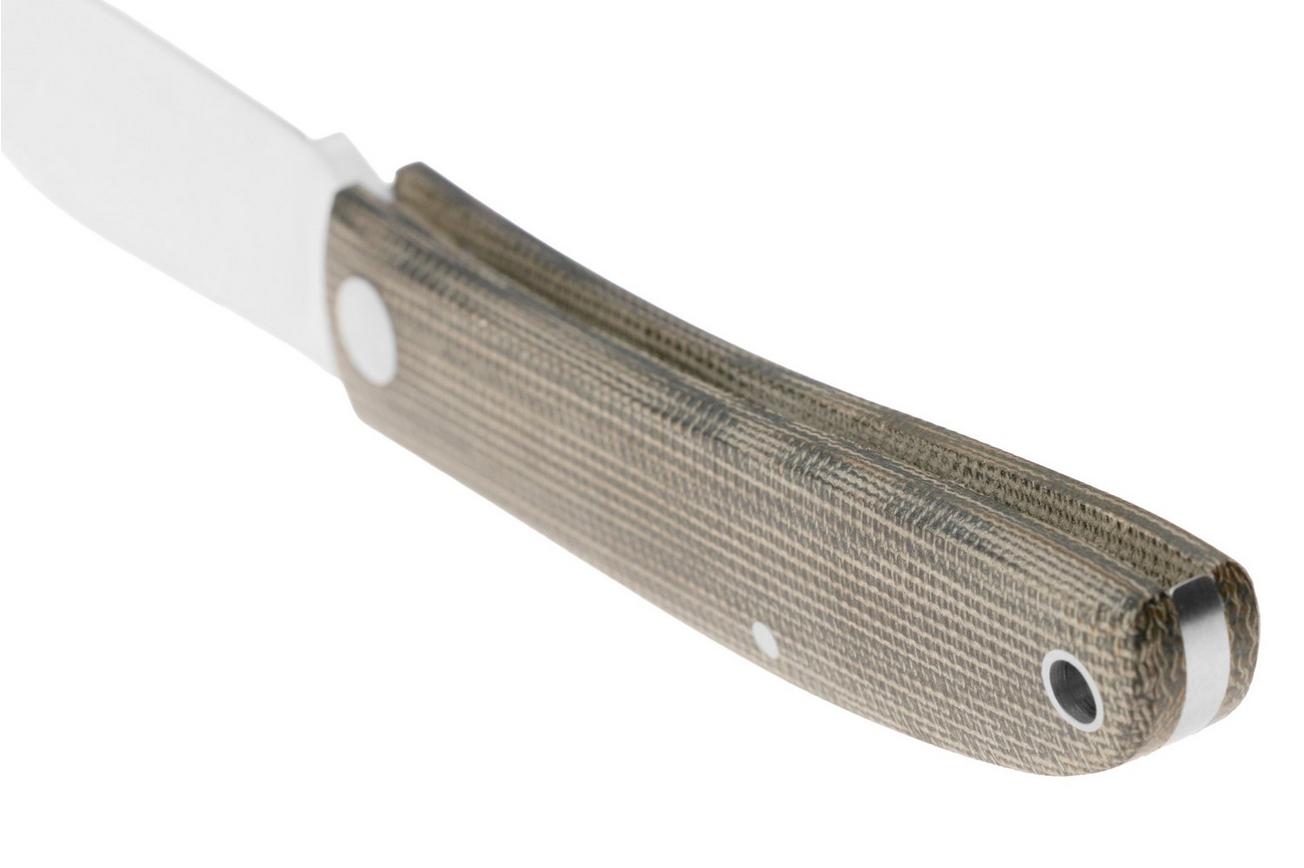 Fox Knives Livri FX-273 Green Canvas Micarta slipjoint zakmes