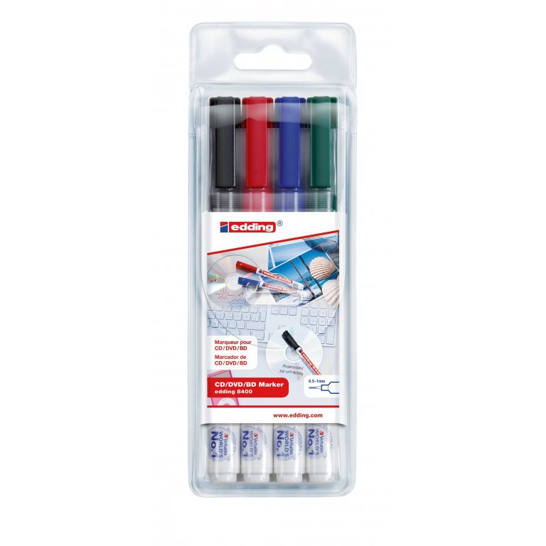 Edding 8400 CD Marker, Set