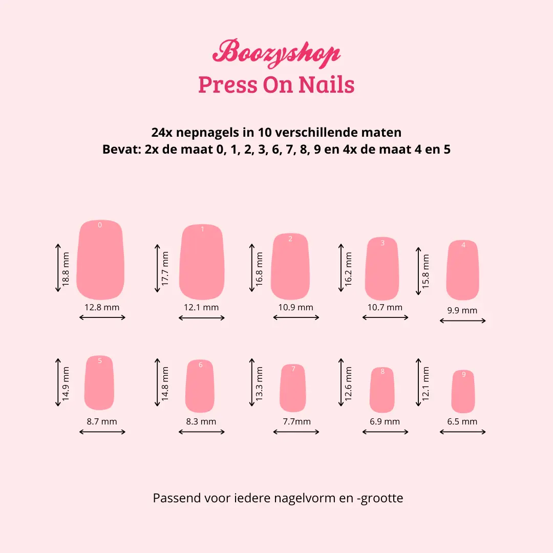 Press On French Nails Ombre Soft Pink