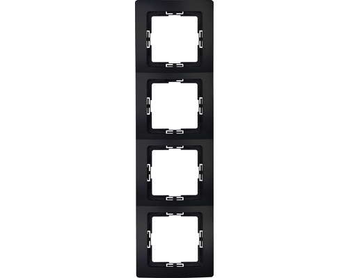 Kopp 308750065 Afdekraam 4-voudig Parijs mat zwart