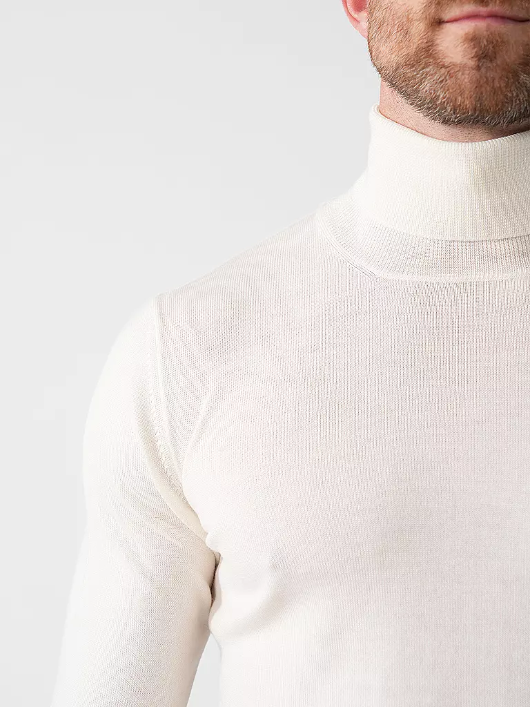 GRAN SASSO Rollkragenpullover creme