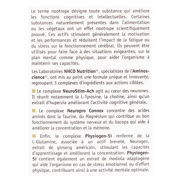 NHCO Nootônico 50 cápsulas