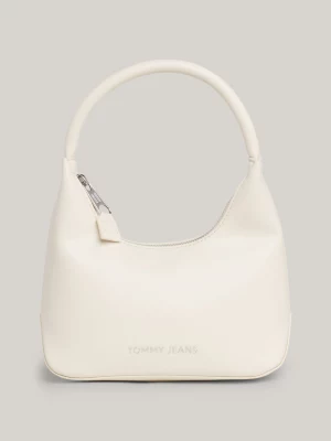 Bolsa de ombro Essential com logo metálico